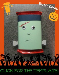 Frankenstein Candy Bar Wrapper (Free Printable!) - Jo, My Gosh!, LLC