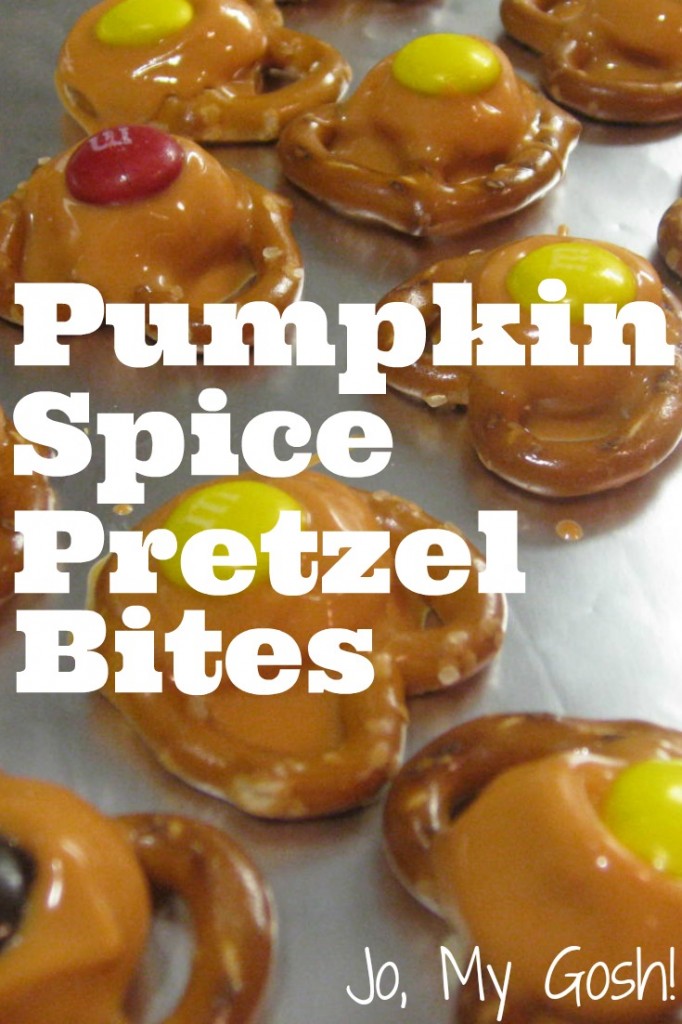 10 Minute Pumpkin Spice Pretzel Bites Snack Jo My Gosh Llc