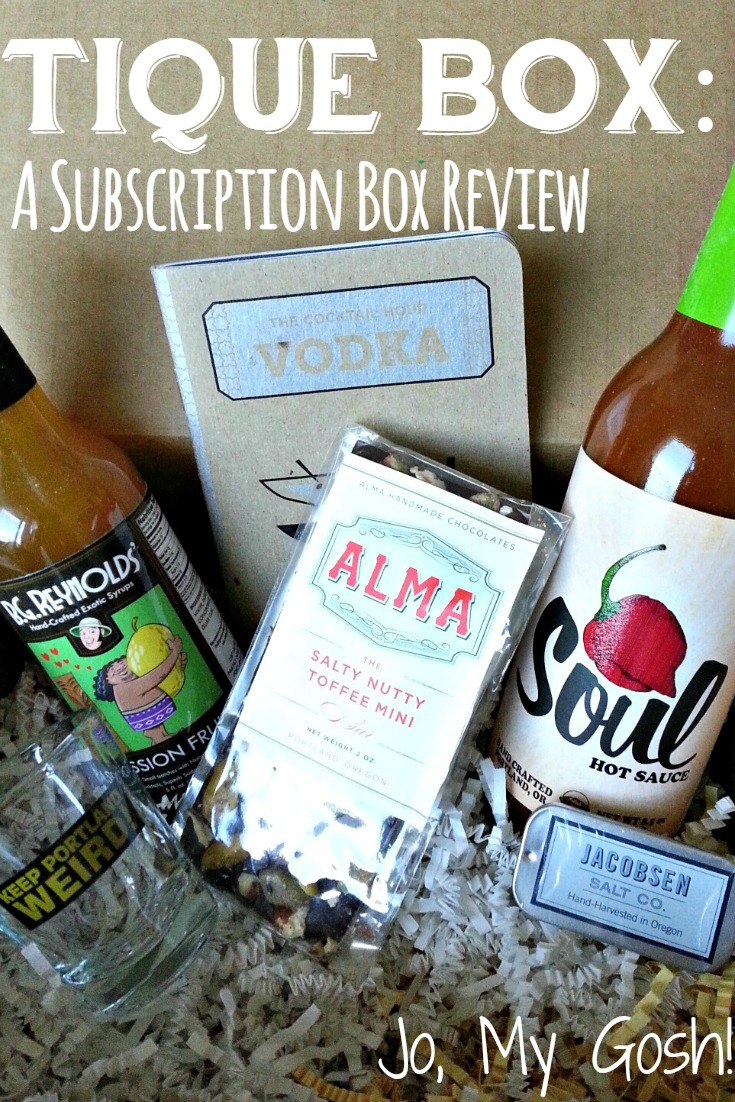 Tique Box Subscription Box Review by Jo, My Gosh!