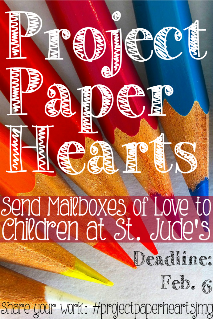 Help us send hundreds of Valentines to children at St. Jude's!