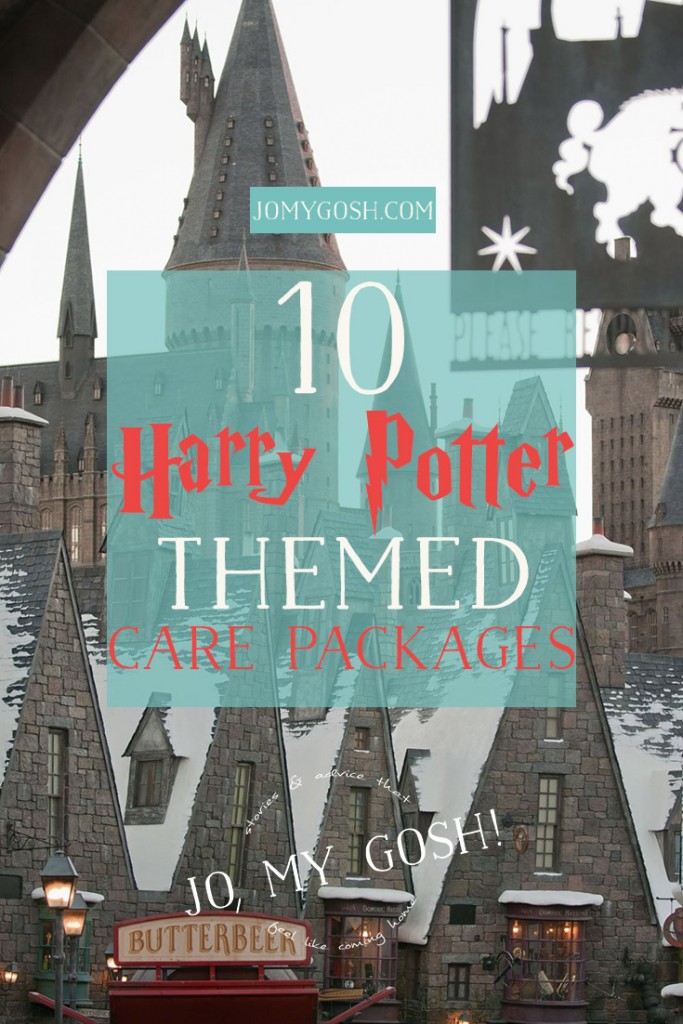 Harry Potter themed care package ideas AND crafts, recipes, and gift ideas!