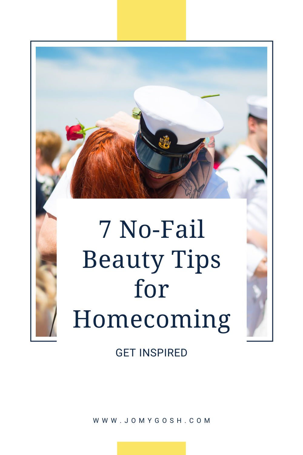 Saving for getting ready for homecoming, beauty and planning tips for milspouses
