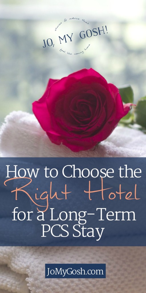 Keeping for when we have to stay in a hotel during a pcs. Great ideas for choosing the right hotel.