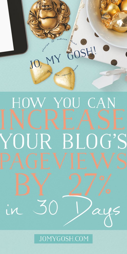 She increased her pageviews by 27% in one month and is sharing how she managed to grow her blog that much!