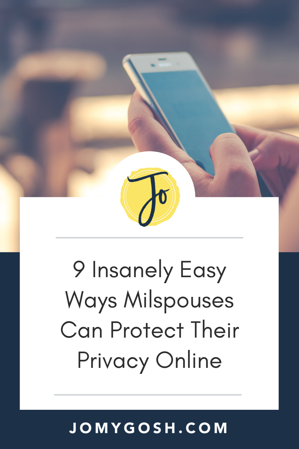 Take 20 minutes and lock down your online presence. Do it. Do it now. #military #militaryfamily #militaryspouse #milspouse #milso #milspo #milsos #milspos #privacy #online #technology