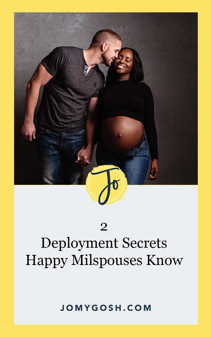 Preparing for the next deployment? In one now? Use these two secrets from a military spouse who has been there and done that to guide you. #military #milspouse #millso #milspo #army #airforce #navy #marines #ng #nationalguard #reserves #militaryfamily #milfam #deployment #ldr #longdistance #longdistancerelationship 
