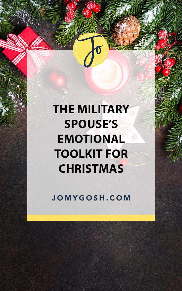 Great help for military spouses struggling at Christmas #military #deployment #ldr #longdistance #longdistancerelationship #militaryspouse #christmas #holidays #happyholidays #merrychristmas