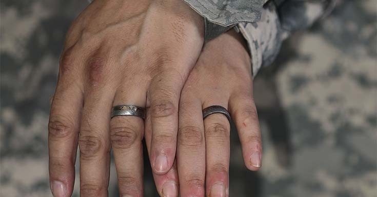 Being married to another service member isn't always easy, but there are ways to make dual military relationships work.