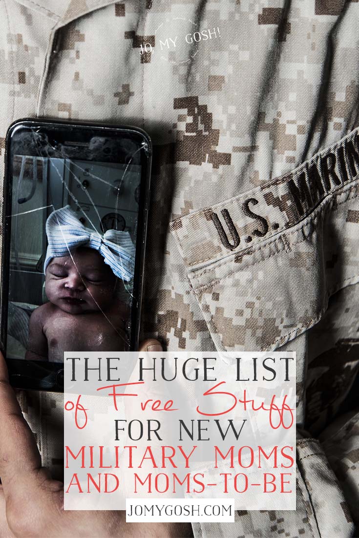 free stuff for military moms and pregnant military moms! love this list! 